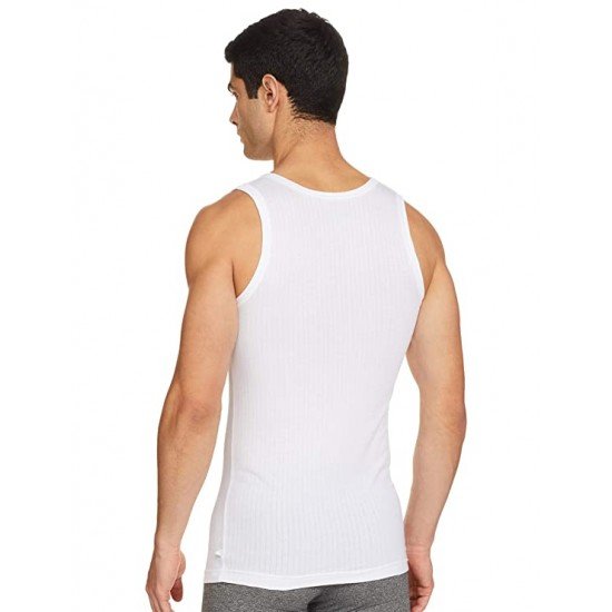 JOCKEY Men's Cotton VEST ( Pack of 2 Pcs) SELF LININIG VEST STYLE#8816