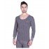 Lux Inferno Mens Cotton Thermal Top Inner Warmer ROUND NECK