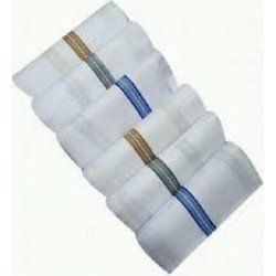 MEN'S HANDKERCHIEF (12Pcs) JENTS HANKY BIG SIZE