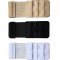 Bra Hook (3Pcs) Extender-with Extra Elastic (White- Skin- Black)